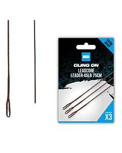 Nash Cling-On Ready Tied Leadcore Leader 75cm