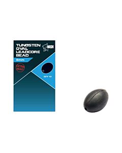 Nash Tungsten Oval Leadcore Bead