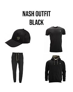 Nash Tackle Outfit Black KIDS
